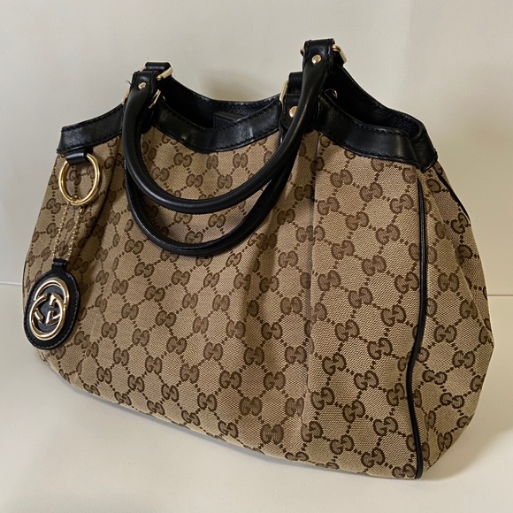 Gucci Sukey Medium GG Canvas Tote Bag - Picture 3 of 8